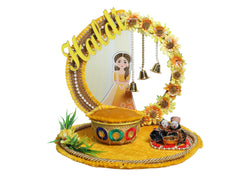Bridal Bliss Haldi Thali