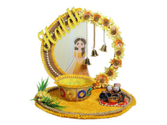 Bridal Bliss Haldi Thali