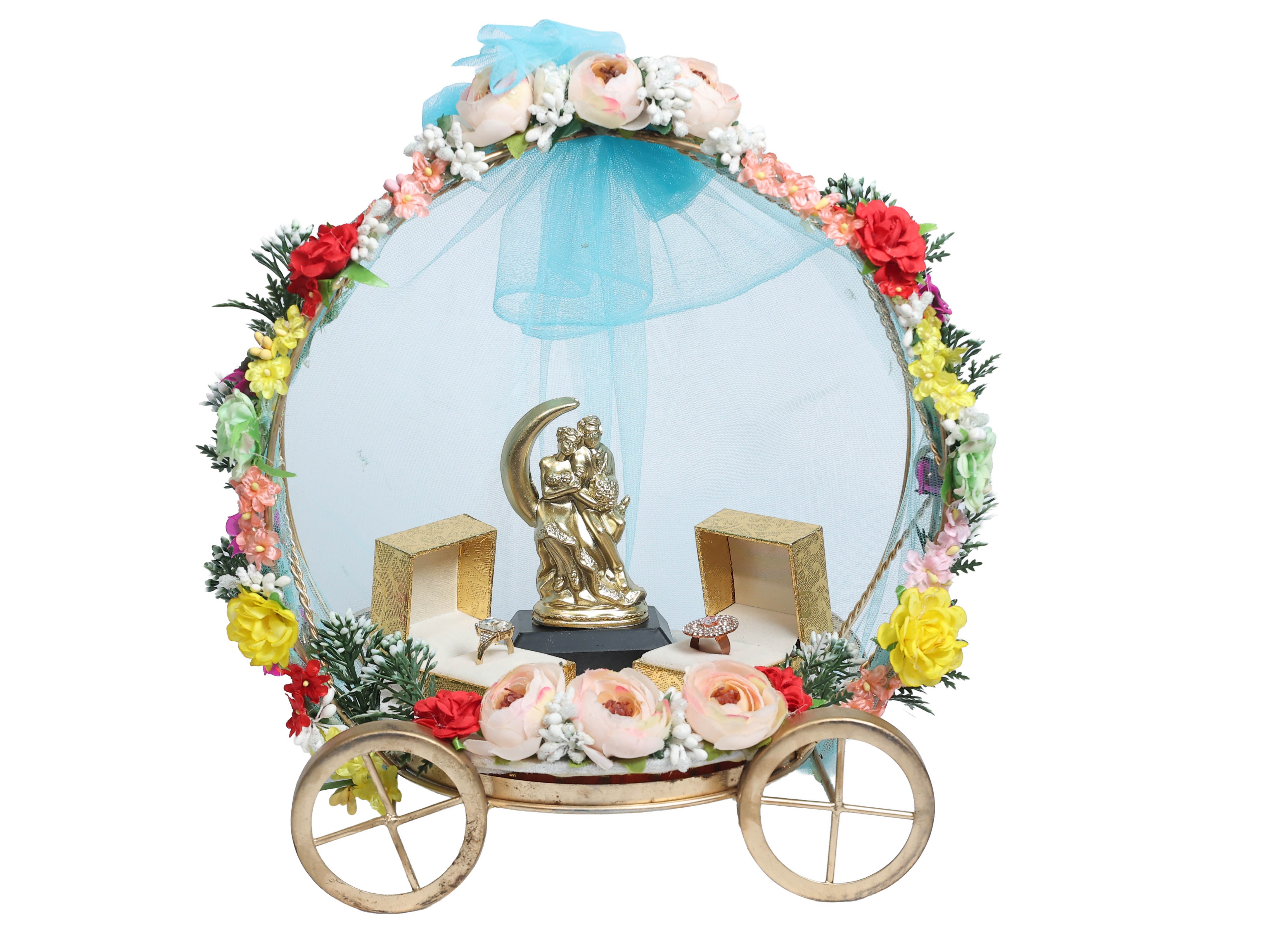 Carriage of Love Engagement Ring Platter