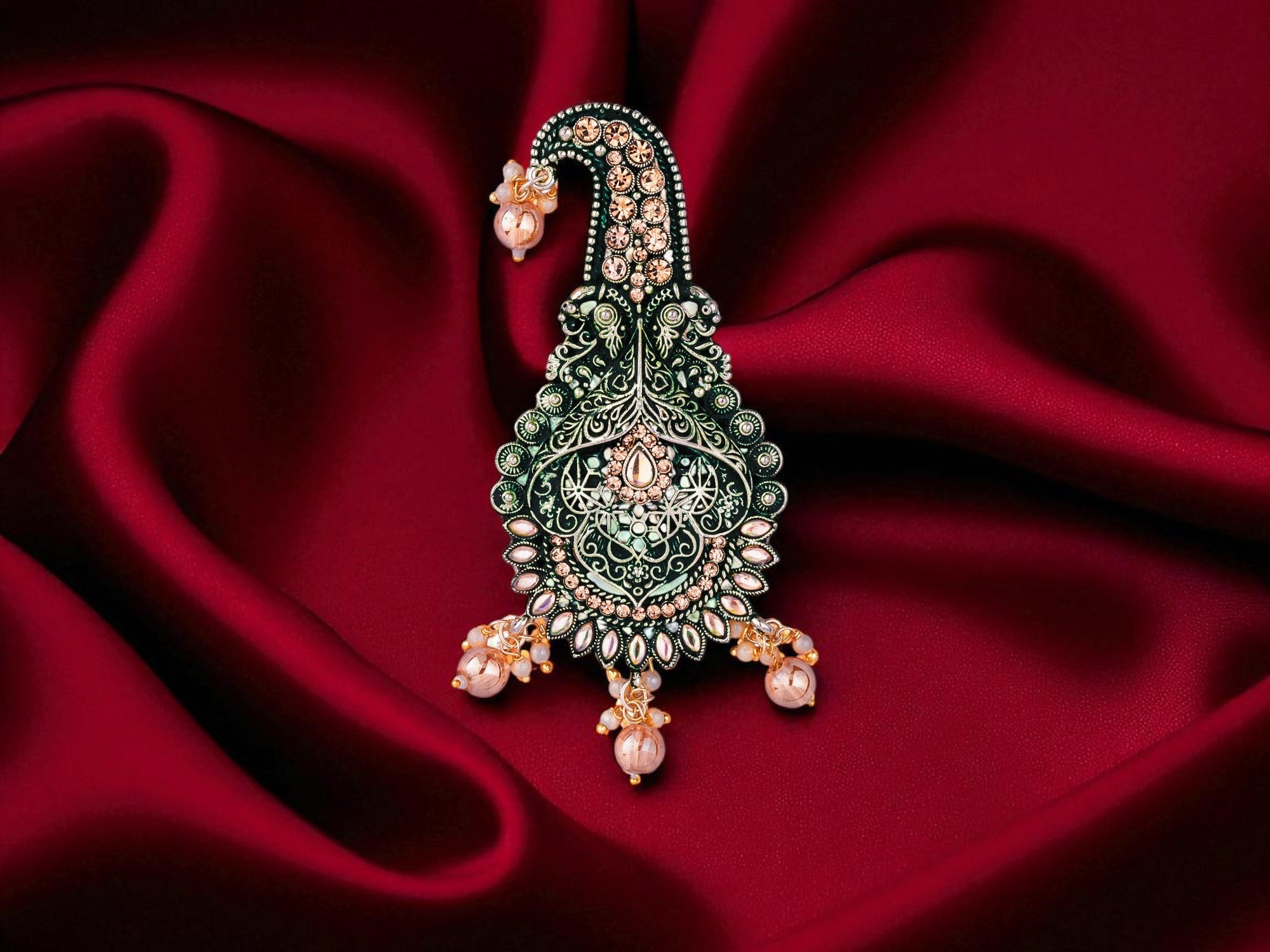 Classic Groom kalgi with Stone Detailing