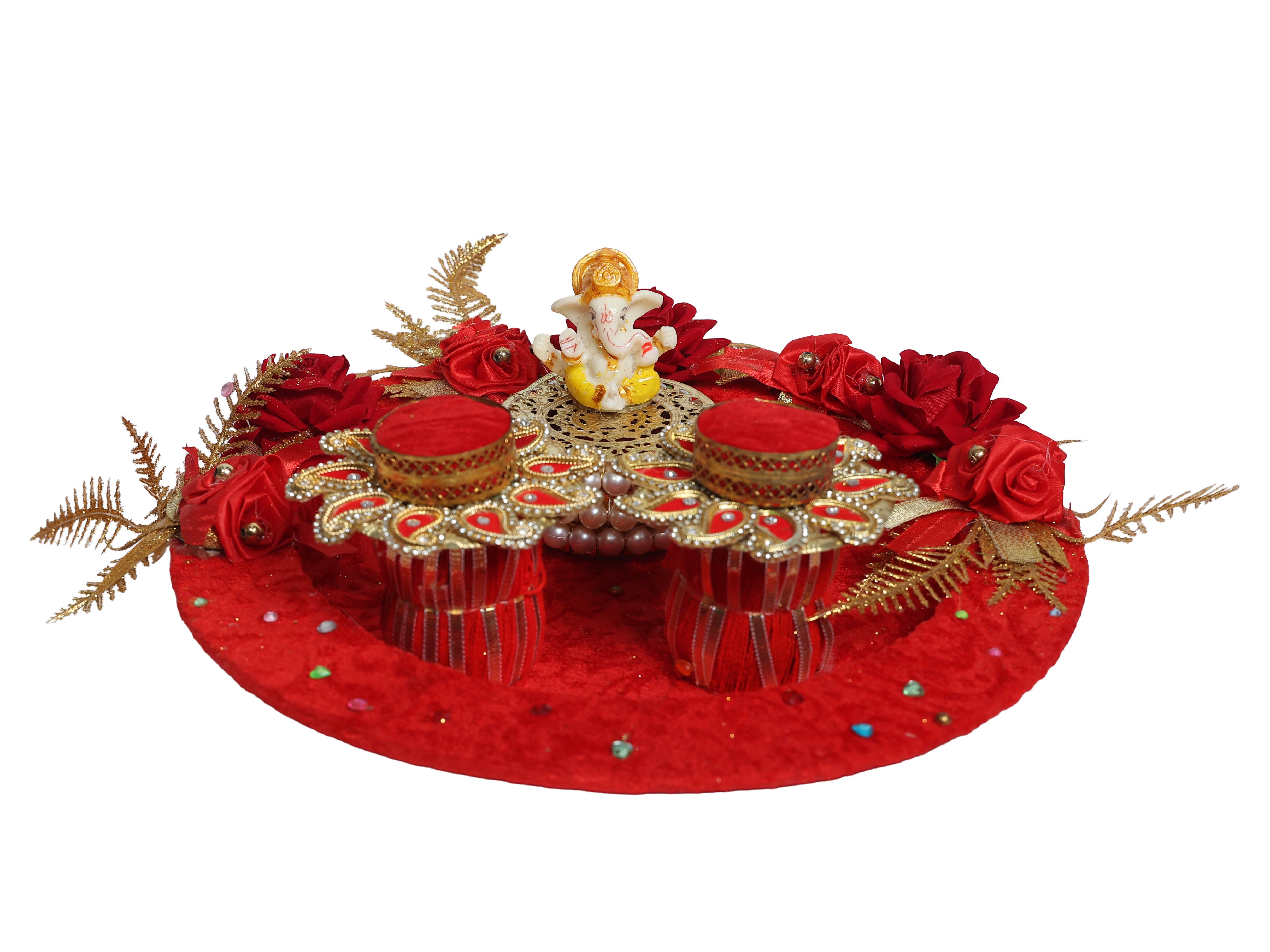 Divine Ganesh Ring Platter
