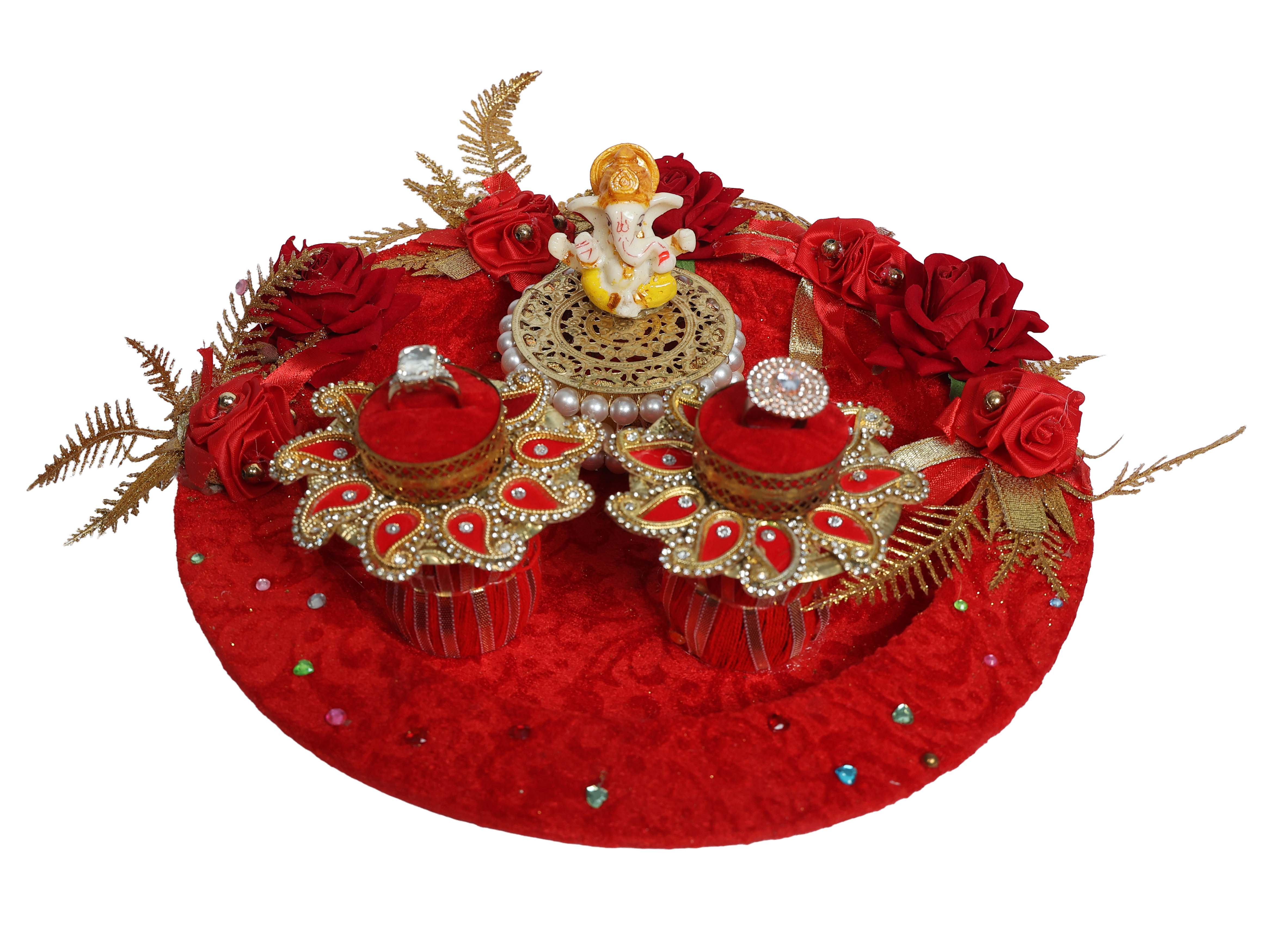 Divine Ganesh Ring Platter