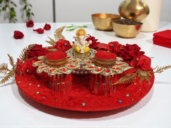Divine Ganesh Ring Platter