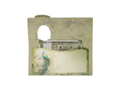 Elegant Mayur-Themed Shagun Envelope(Pack of 10)