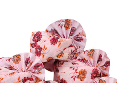 Elegant Pink Floral Baraati Pagdi
