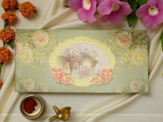 Elegant Victorian Shagun Envelope(Pack of 10)