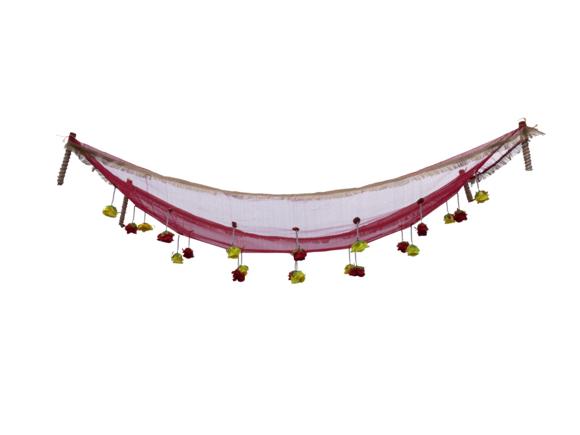 Floral Hanging Bridal Entry Chadar