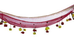 Floral Hanging Bridal Entry Chadar