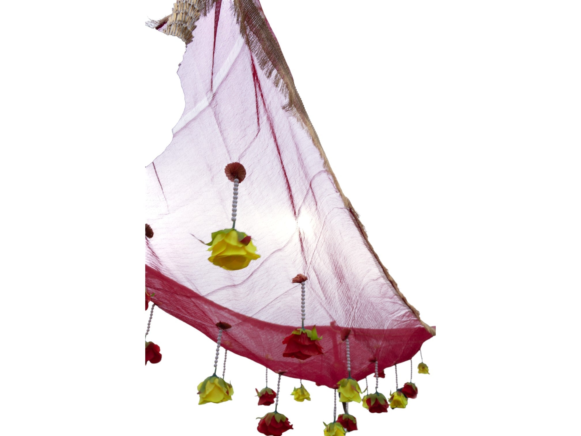 Floral Hanging Bridal Entry Chadar