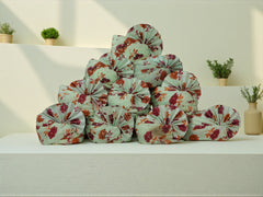 Floral Mint Green Baraati Pagdi