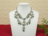 JB - Royals Inspired Small Emeralds Groom Mala