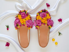 Genda Gulabo Floral Juti