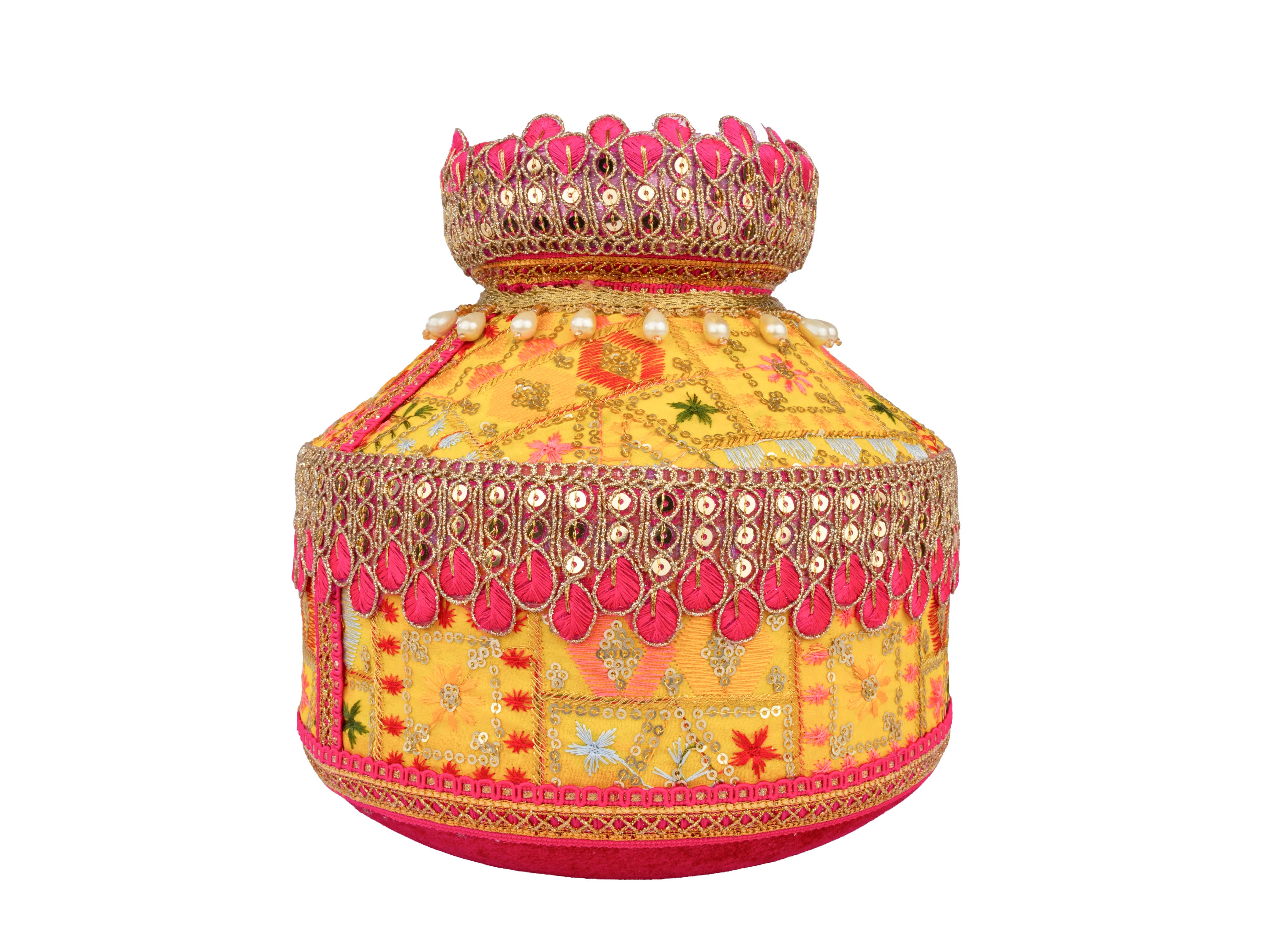 Ghadoli Phulkari Yellow