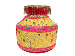 Ghadoli Zardosi Yellow