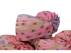Golden Paisley Pink Baraati Pagdi