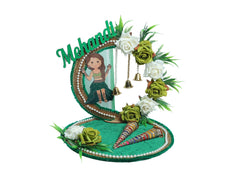 Green Grace Mehndi Platter