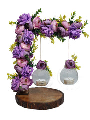 Hanging Bloom Ring Platter - Lavender