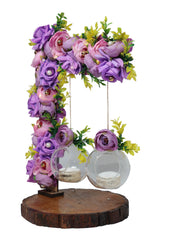 Hanging Bloom Ring Platter - Lavender