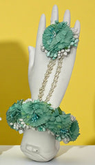 Mint Elegance Hathphool Set