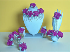 Blush Bloom Floral Jewellery Set