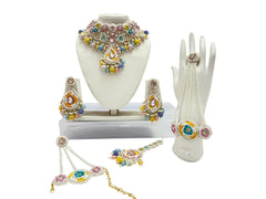 Handcrafted Daisy Zardozi Jewellery