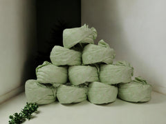 Light Green Baraati Pagdi with Self-Design (Pack of 10)