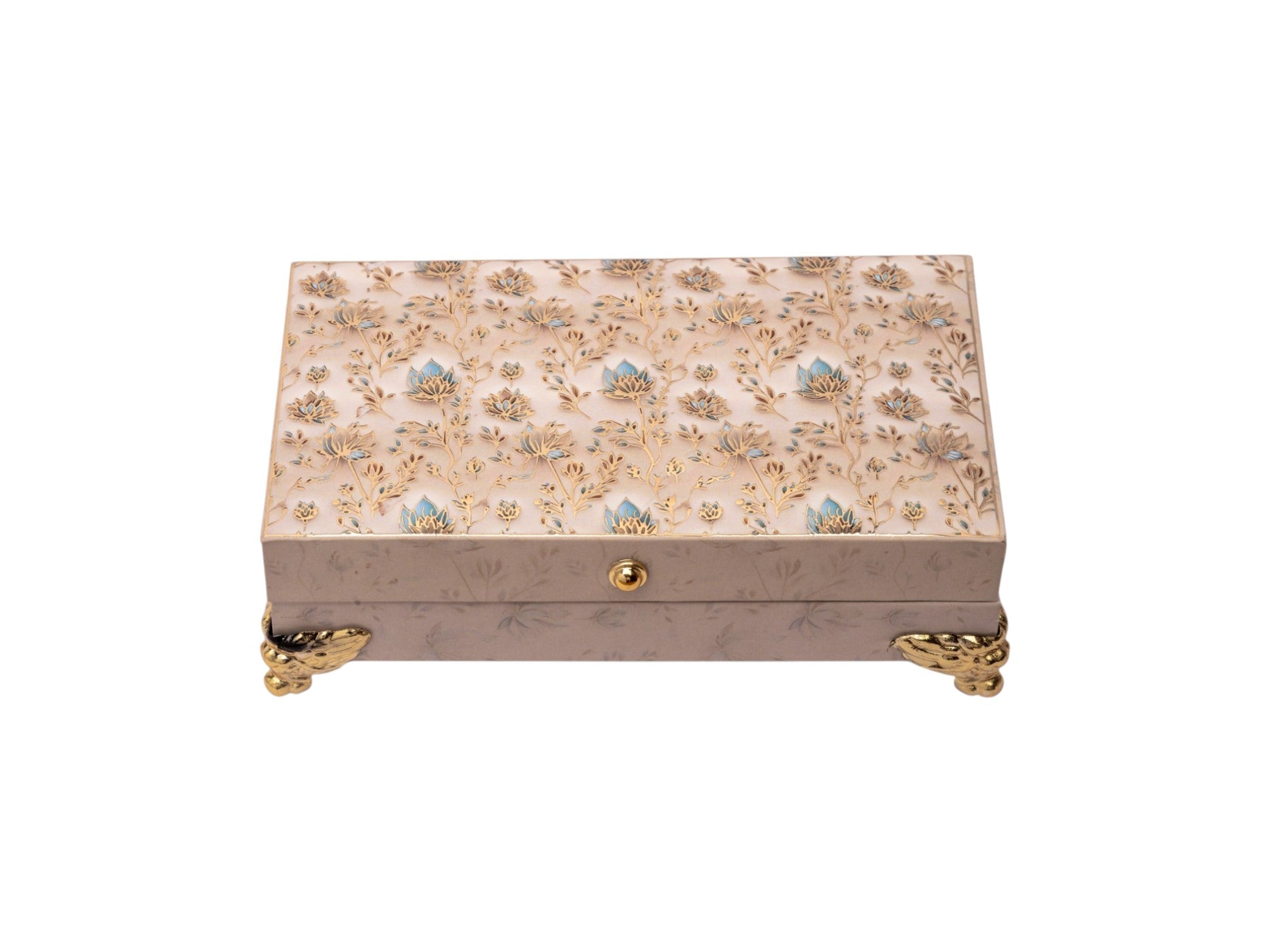 Luxury Floral Printed Cash Box