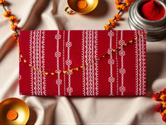 Maroon-White Shagun Envelope