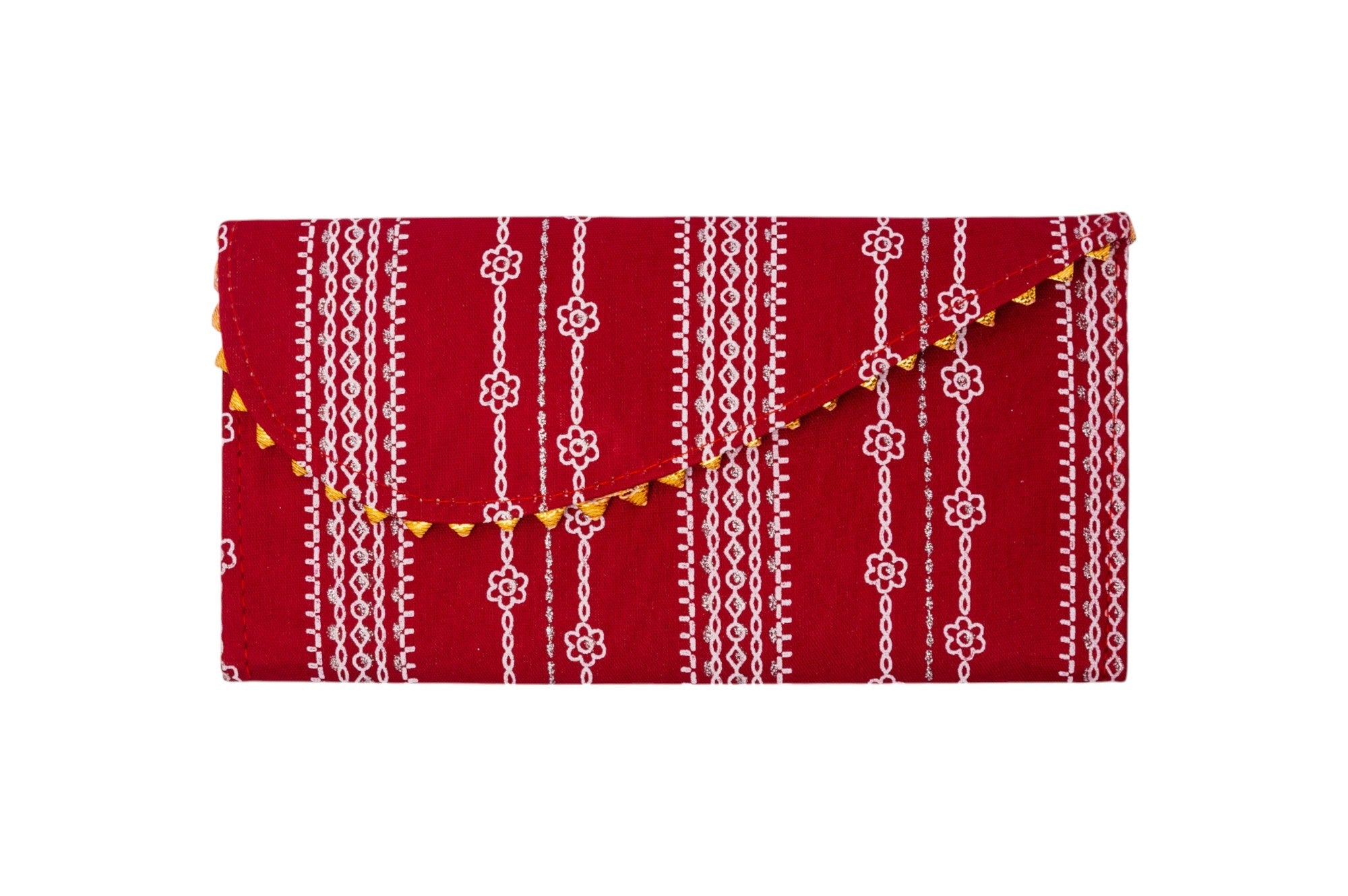 Maroon-White Shagun Envelope