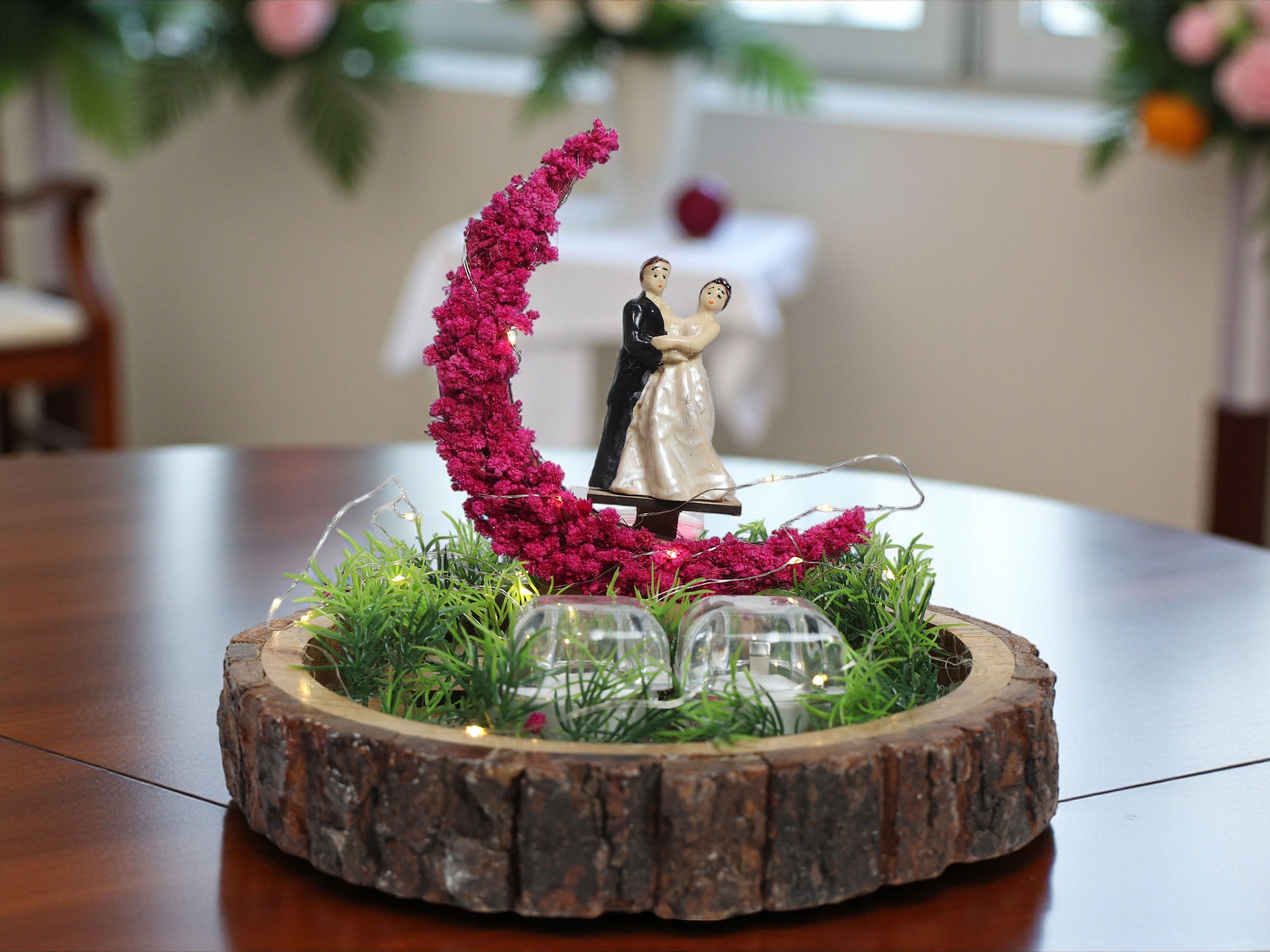 Moonlit Romance Ring Platter