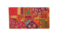 Multicolor Patchwork Print Shagun Envelope