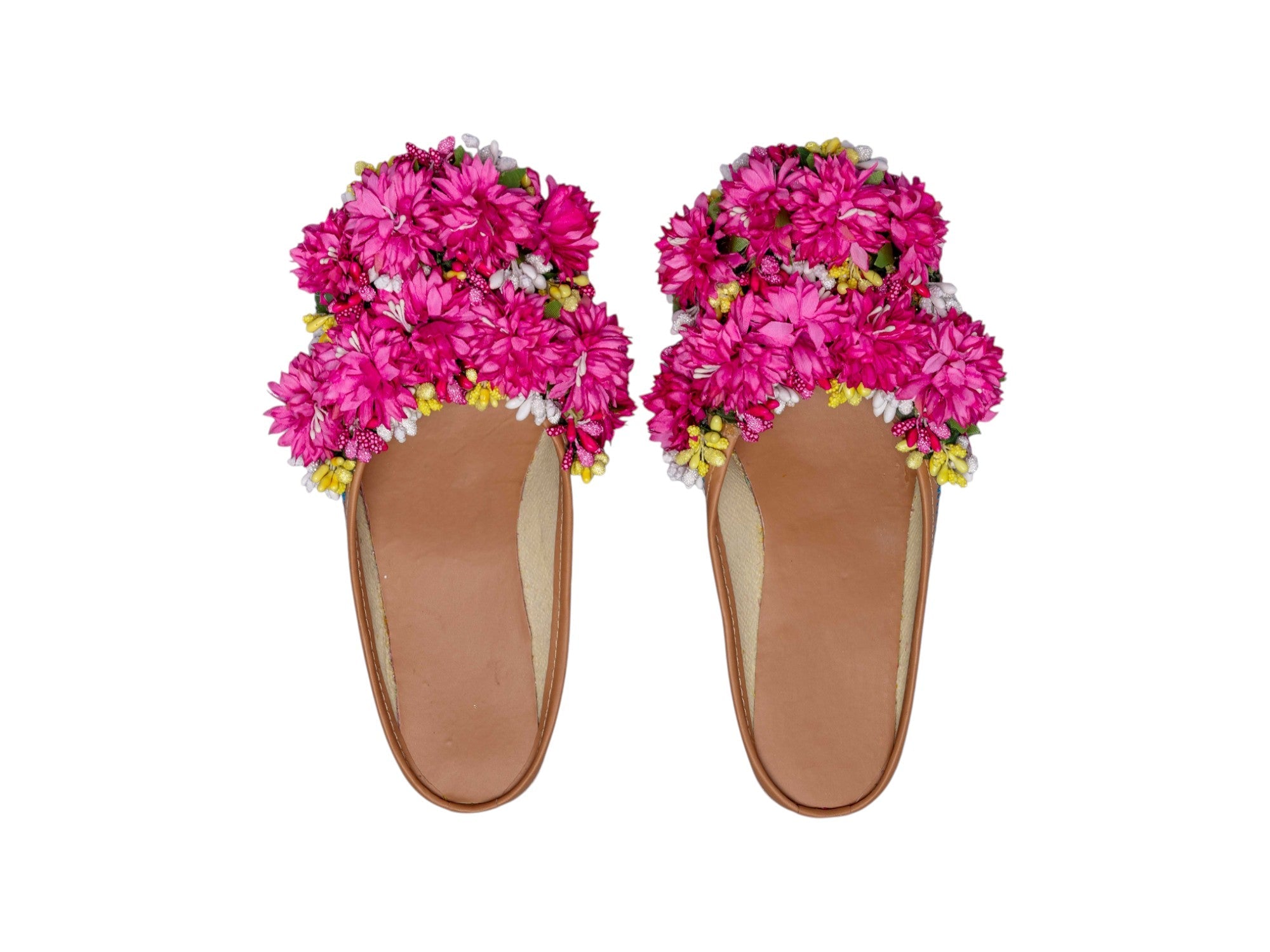 Phoolon Wali Juti – Fuchsia Bliss