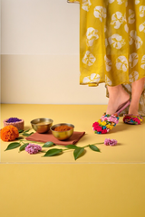 Rang Mahal Floral Juti – Multicolor Madness