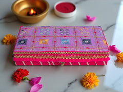 Rajwada Handcrafted Cash Box- Lavender