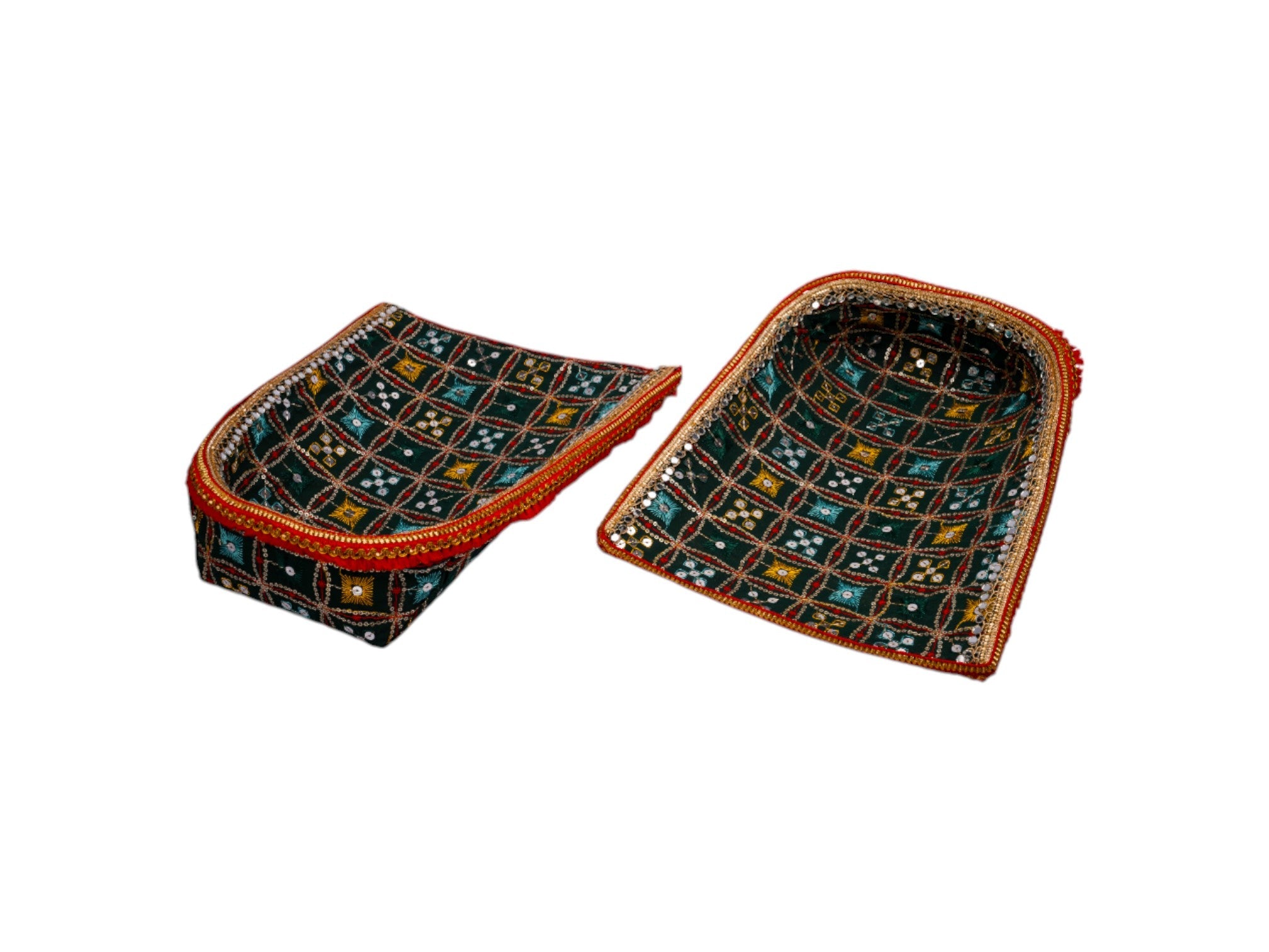 Rajwada Handcrafted Chaak - Green