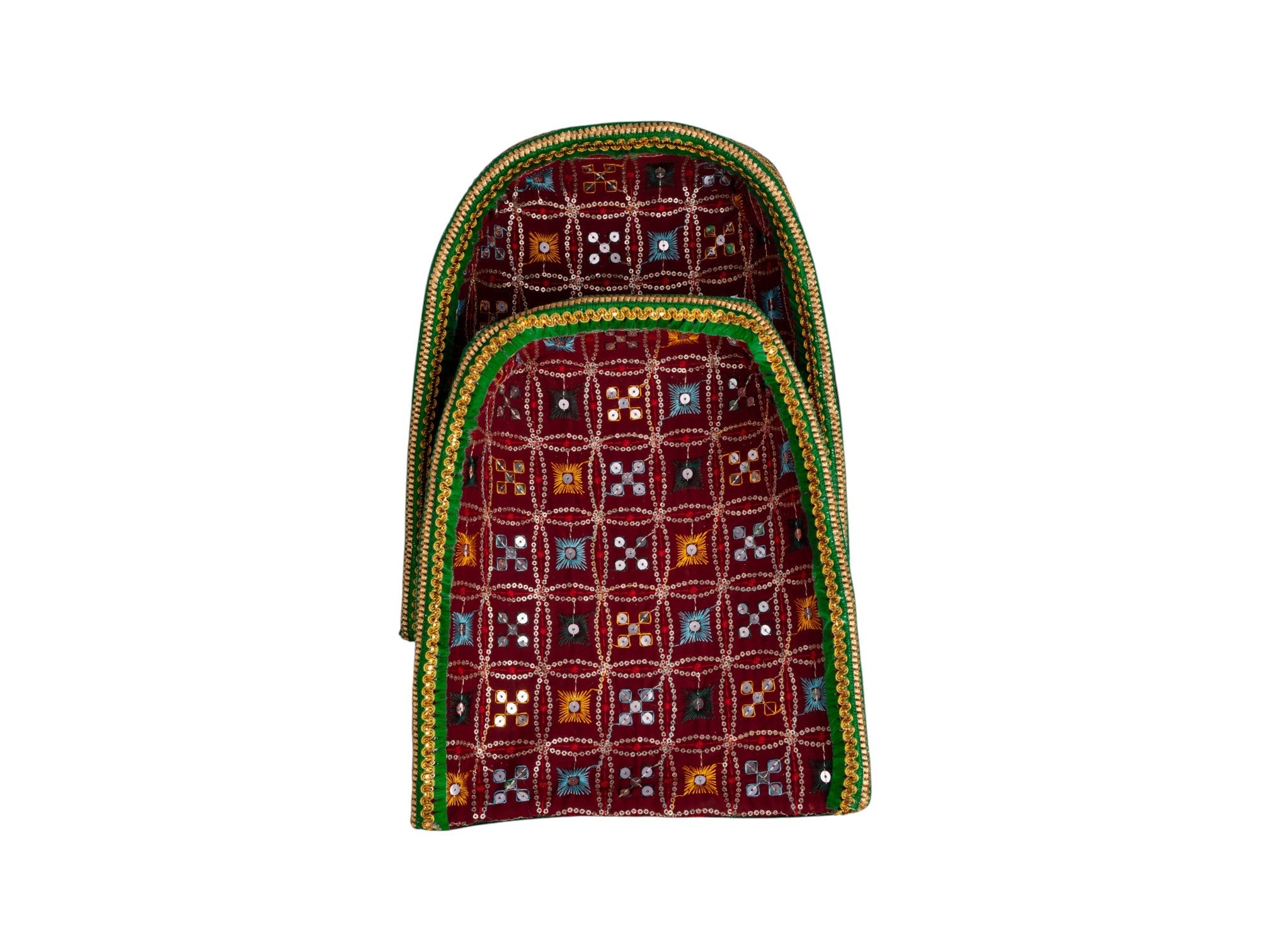 Rajwada Handcrafted Chaak - Maroon