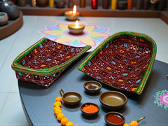 Rajwada Handcrafted Chaak - Maroon