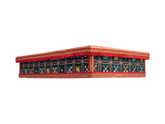 Rajwada Handcrafted Chowki - Green