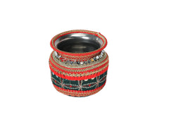 Rajwada Handcrafted Lota - Green