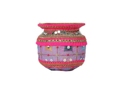 Rajwada Handcrafted Lota - Lavender