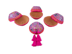 Rajwada Handcrafted manda - Lavender