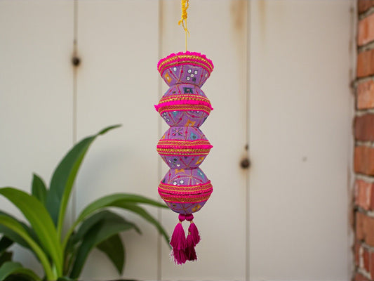 Rajwada Handcrafted manda - Lavender