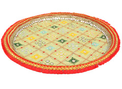 Rajwada Handcrafted Thaal - Pista