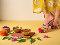 Rang Mahal Floral Juti – Multicolor Madness