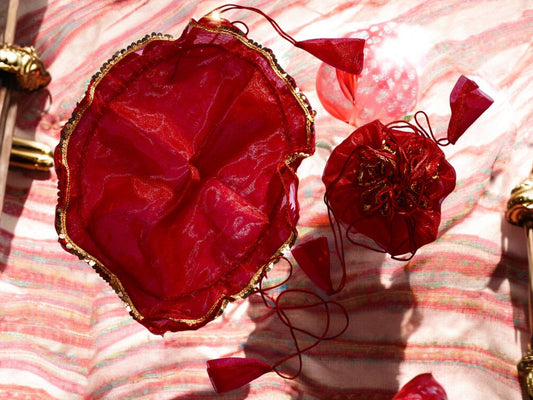 Light Green Baraati Pagdi with Self-Design