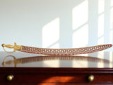 Regal Maroon Groom Talwaar