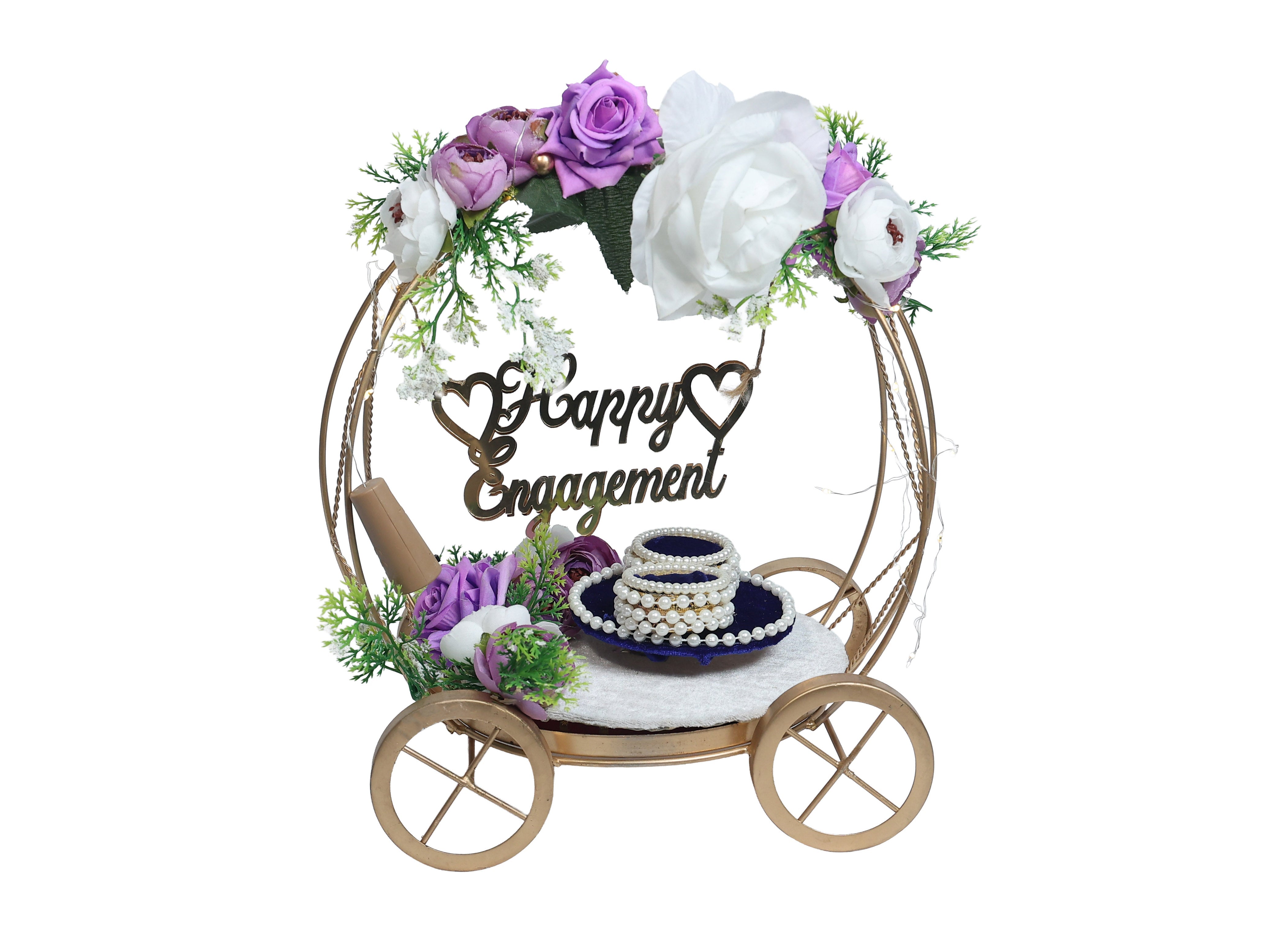 Royal Bloom Engagement Ring Platter