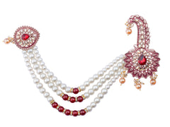 Royal Groom kalgi with Pearls & Kundan Work