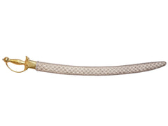 Royal Pearl Groom Kirpan (Non Sharp Decorative Decorative and Ceremonial Purpose Only)