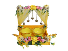 Royal Canopy Haldi Platter